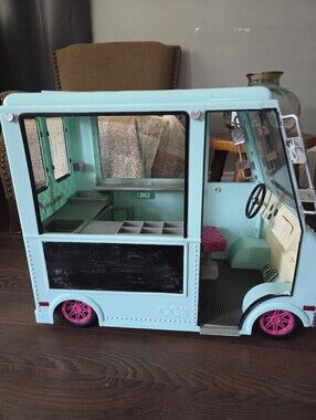 Our Generation Toys R Us exclusive doll Ice cream truck with accessories